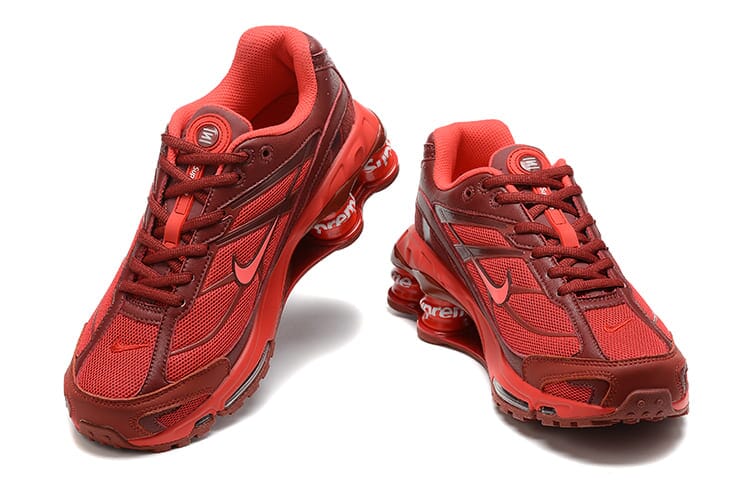 Red Supreme x Shox Ride 2