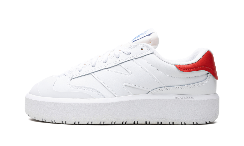 White CT302 / True Red