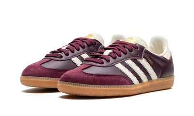 Samba Cream White Maroon Cream White