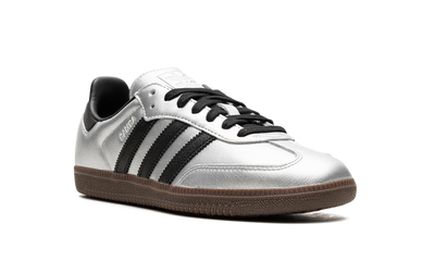 Samba Black Silver Metallic Gum