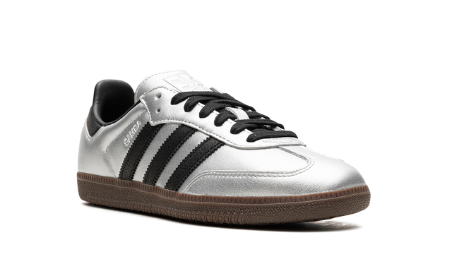 Samba Black Silver Metallic Gum